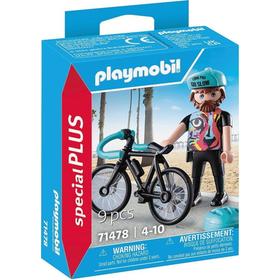 Playmobil&reg; - Paul, Le Cycliste - 71478 - Special Plus