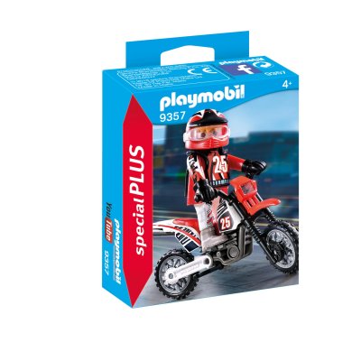 Playmobil - Pilote de Motocross - 9357