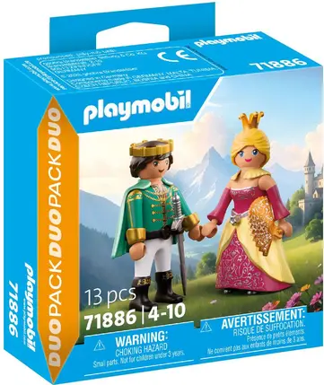 Playmobil Princess 71886 - Prince et Princesse - Duo Pack