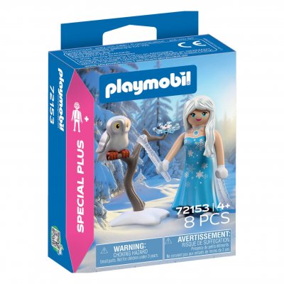 Playmobil Princesse des neiges, hibou Sp&eacute;cial + 72153 PLAYMOBIL