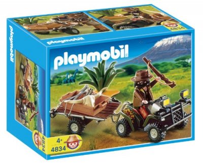 Playmobil Quad safari et braconnier 4834