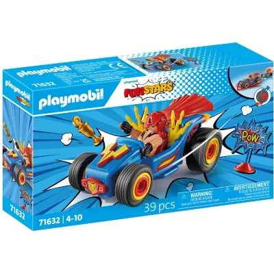 Playmobil Racing Fighter Bleu 
