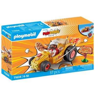 Playmobil Racing Pizza Jaune 
