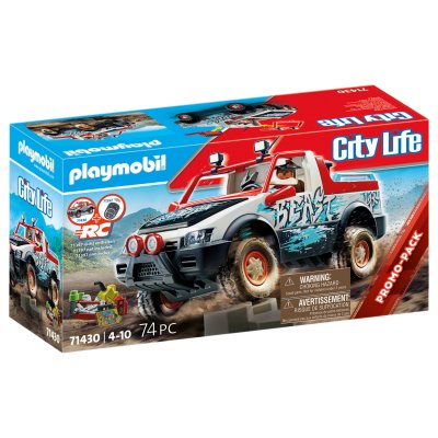 Playmobil Rally Car Construction Game Argent&eacute;