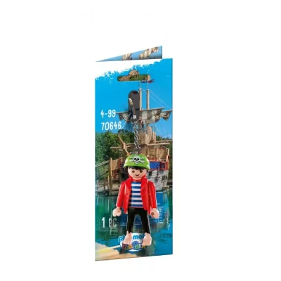 Playmobil Rich Pirate Keychain Funpark Multicolore