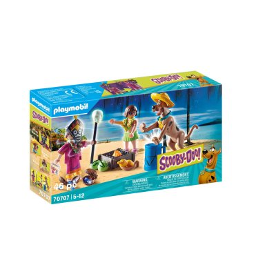 Playmobil Scooby-Doo ! 70707 Scooby-Doo avec sorcier 
