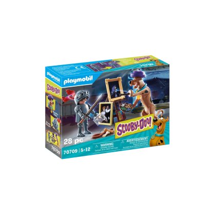 Playmobil Scooby-Doo ! 70709 SCOOBY-DOO avec chevalier noir 