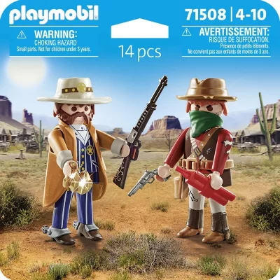 Playmobil&reg; - Sh&eacute;rif Et Bandit - 71508 - Le Western