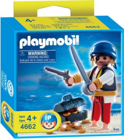 Playmobil Special Plus 4662 - Pirate Avec Coffre Au Tr&eacute;sor