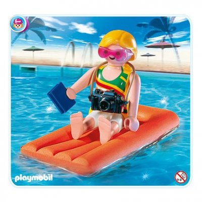 Playmobil Special Plus 4681 - Touriste Avec Matelas Pneumatique