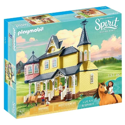 Playmobil Spirit 9475 Maison de Lucky