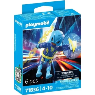 Playmobil Super-h&eacute;ros 71836 - Super-h&eacute;ros de la foudre