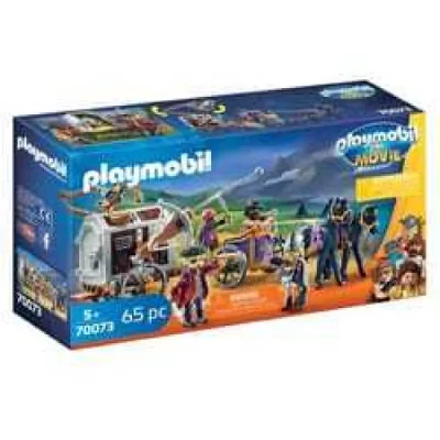 Playmobil The Movie - Charlie avec convoi de priso
