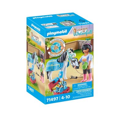 Playmobil&reg; - Th&eacute;rapeute Et Cheval - 71497 - Le Poney Club