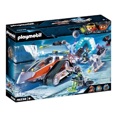 Playmobil Top Agents 70230 V&eacute;hicule de commande de la Spy Team 