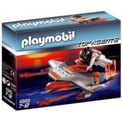 Playmobil Tops Agents - 4883-Plongeur Torpille