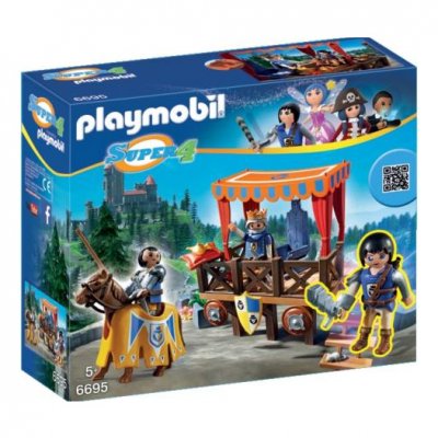 PLAYMOBIL Tribune royale avec Alex - 6695