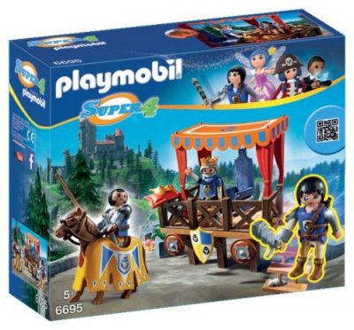 PLAYMOBIL Tribune royale avec Alex - 6695