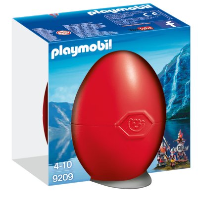 Playmobil &OElig;uf de P&acirc;ques 9209 &OElig;uf Vikings avec stand d'armurerie