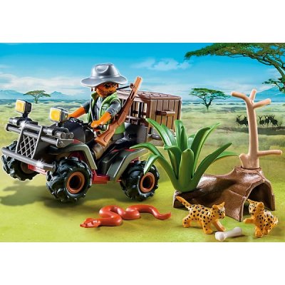 Playmobil Wild Life 6939 Braconnier avec quad