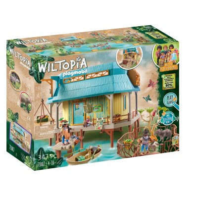 Playmobil Wiltopia 71007 Centre de soins pour animaux 