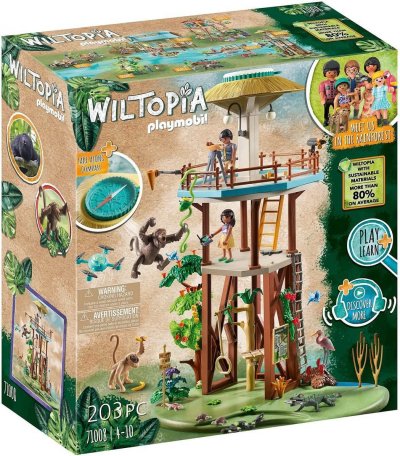 Playmobil Wiltopia 71008 Tour de recherche avec boussole 