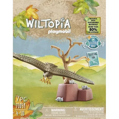 PLAYMOBIL Wiltopia - Aigle, Jouets de construction