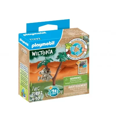 Playmobil Wiltopia Koala With Baby Construction Game Clair