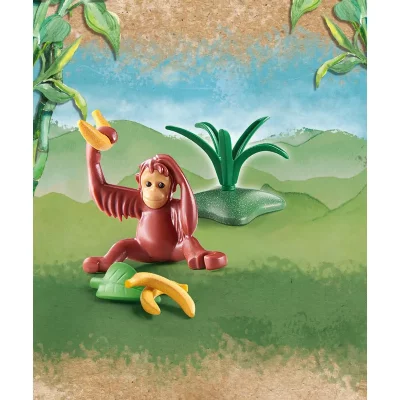 Playmobil Wiltopia Young Orangutan Multicolore