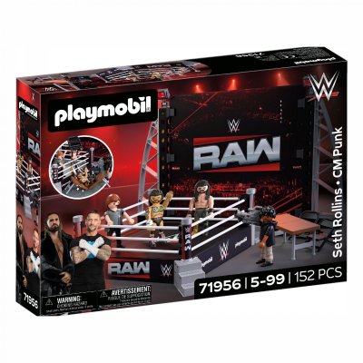 Playmobil WWE Coffret collector : Le ring 71956 PLAYMOBIL