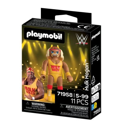 PLAYMOBIL WWE Hulk Hogan - Set 71958 - 11 pi&egrave;ces