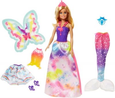BARBIE Playset  Dreamtopia 3 tenues