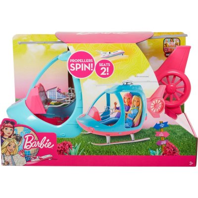 Playset Barbie H&eacute;licopt&egrave;re