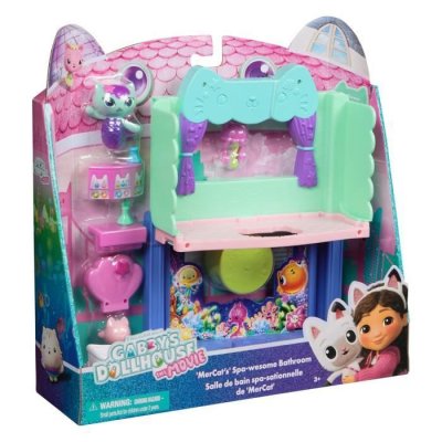 SPIN MASTER PLAYSET DELUXE SALLE DE BAIN Gabby et la Maison Magique - Le Film
