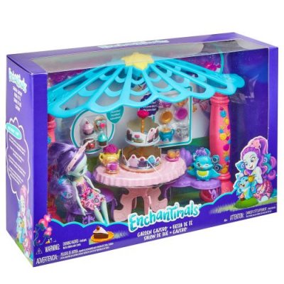 ENCHANTIMALS Playset  Le salon de th&eacute; de Mme Paon