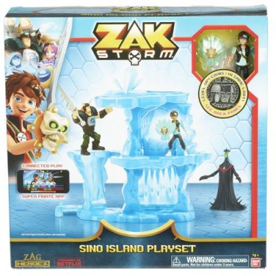 BANDAI Playset L&rsquo;&Icirc;le Sino Zak Storm 