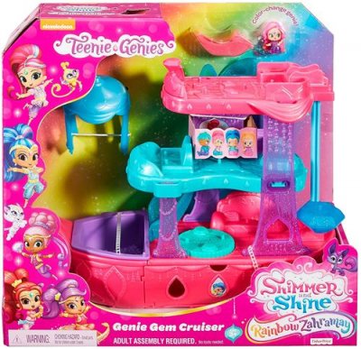 FISHER-PRICE Playset Shimmer et shine Le yacht des g&eacute;nies Fisher Price