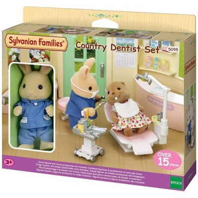 SYLVANIAN FAMILIES Playset  5095 Le dentiste et accessoires 