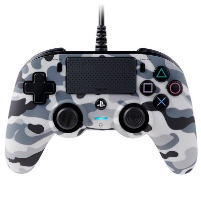NACON PlayStation 4 official compact controller - camo grey (PlayStation 4)