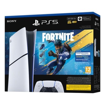SONY PlayStation 5 Slim Digital + Fortnite Chaos florissant