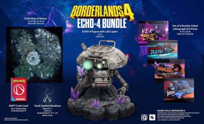 Playstation Games Playstation 5 Borderlands 4 Echo-4 Bundle