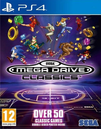 Playstation Games Ps4 Sega Megadrive Collection