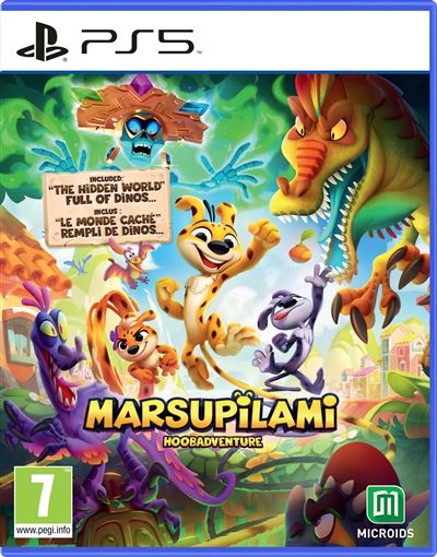 Playstation Games Ps5 Marsupilami Hoobadventure