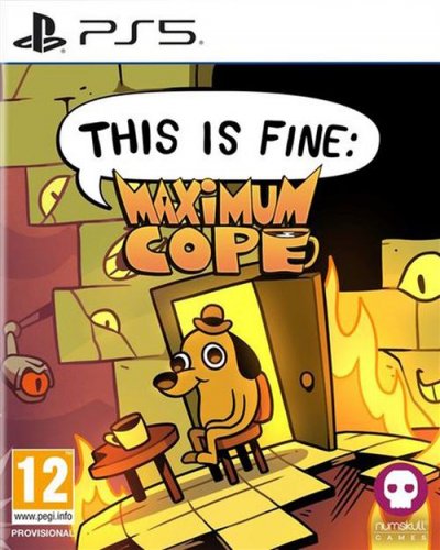 Playstation Games Ps5 This Is Fine: Maximum Cope
