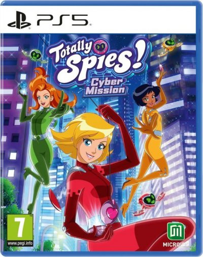 Playstation Games Ps5 Totally Spies Cyber Mission 