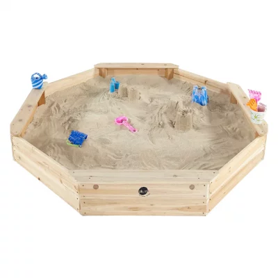 PLUM  - Bac &agrave; sable giant avec 4 bancs int&eacute;gr&eacute;s