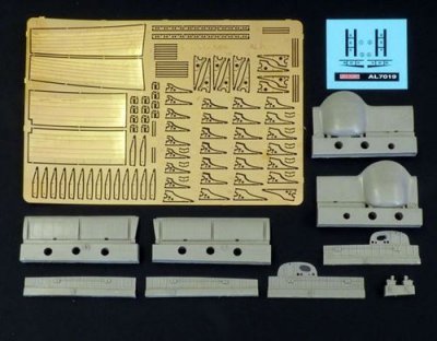 PLUSMODEL Plus Model Lockheed P2V-7 Neptune flaps set (designed to be used with