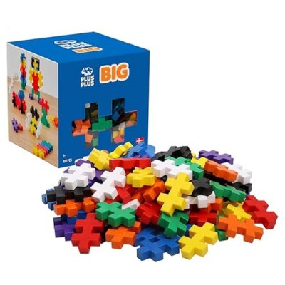 GENERIQUE PLUS PLUS- Big Basic Bo&icirc;te de 100 Pi&egrave;ces Jeux de Construction, PP3210