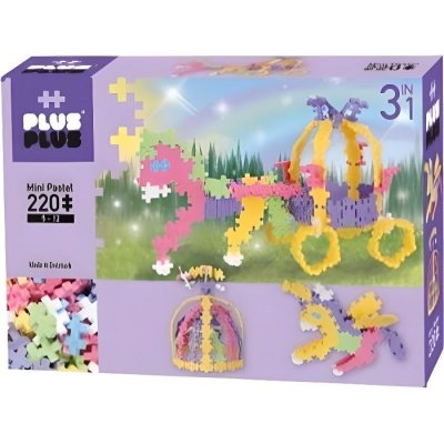 PLUS PLUS Plus-Plus - Bo&icirc;te de 220 Pi&egrave;ces Jeux de Construction, PP3769