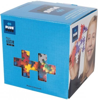 PLUS PLUS Plus-Plus - Bo&icirc;te de 600 Pi&egrave;ces Jeux de Construction Basic, PP3310